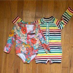 Zip Long Sleeve Swimsuit Bundle